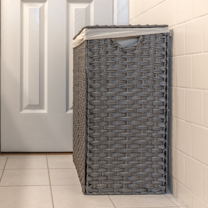 Gracie Oaks Wicker Laundry Hamper & Reviews Wayfair